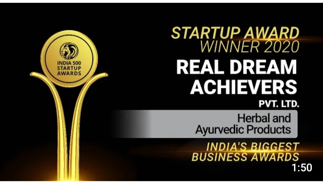 Awarded as India 500 Startup in the India 5000 Business Awards 2020 Best MSME
